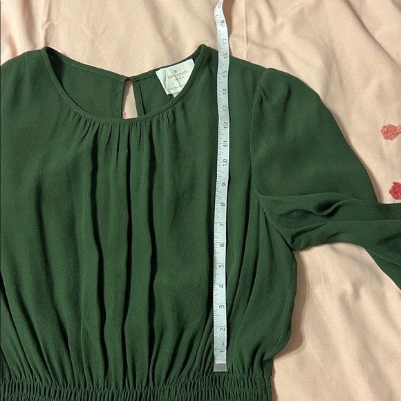 Kate Spade New York Forest Green Midi Dress | Size 8 - Picture 8 of 13